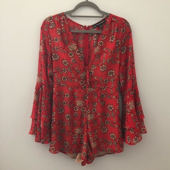 For Love And Lemons Pia Romper - Picture 2 of 6